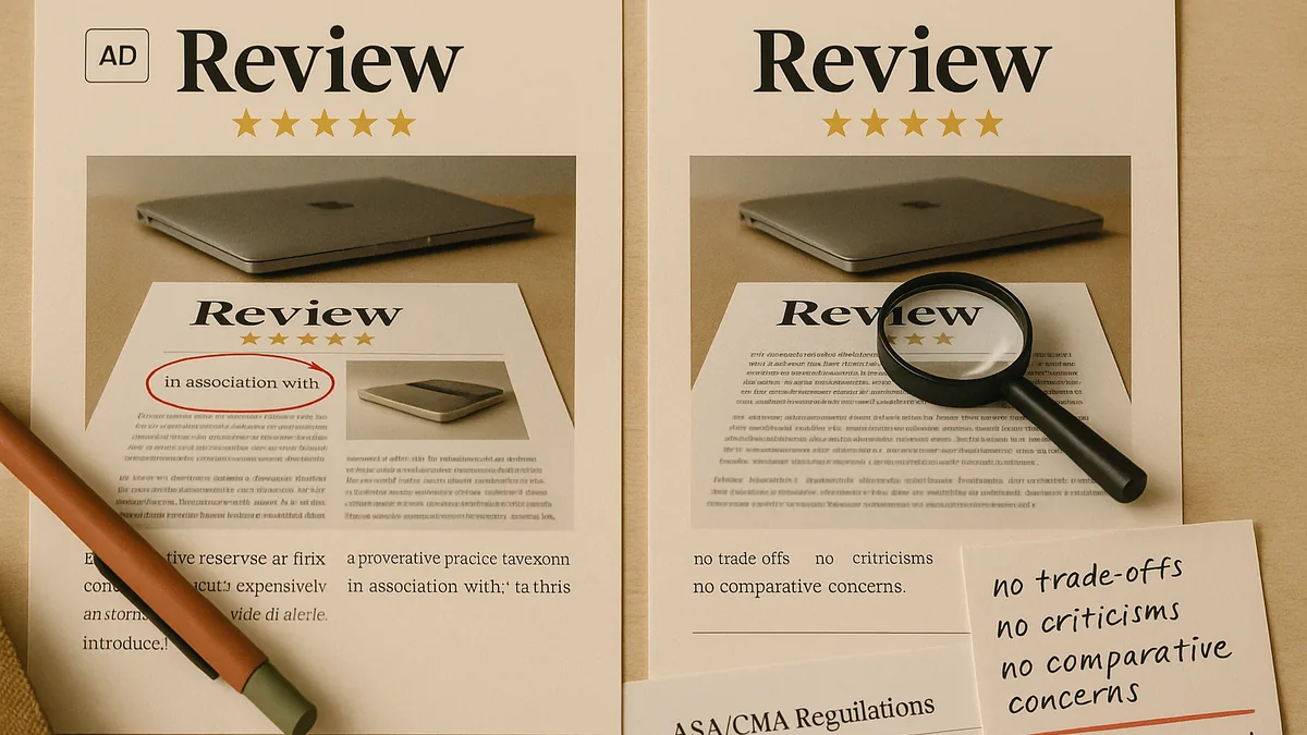Featured image for The Difference Between a Review and an Advert
